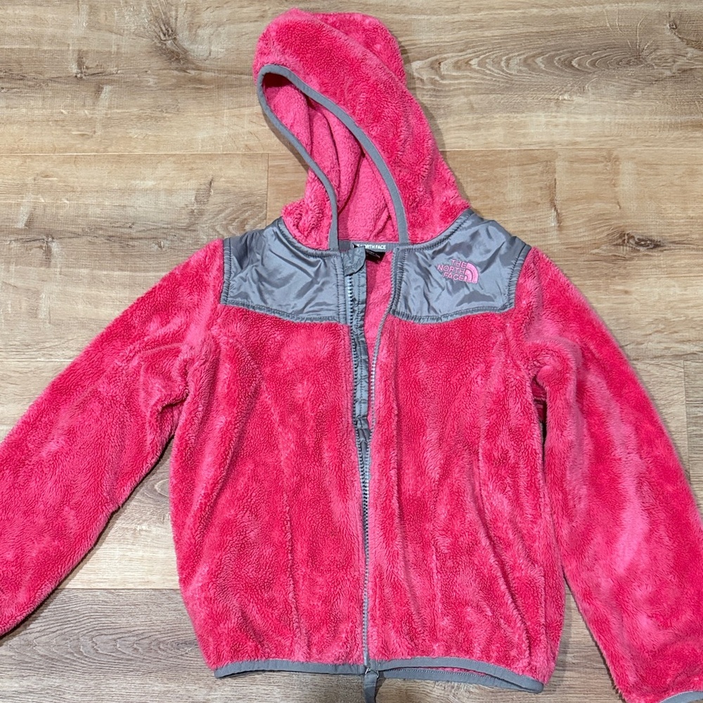 The North Face Pink Fleece Jacket | Size 6